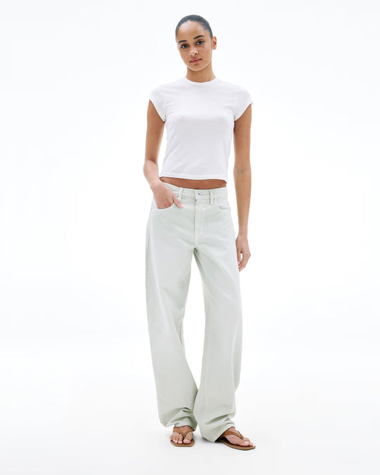 SLVRLAKE Tess Long in Vintage Aloe