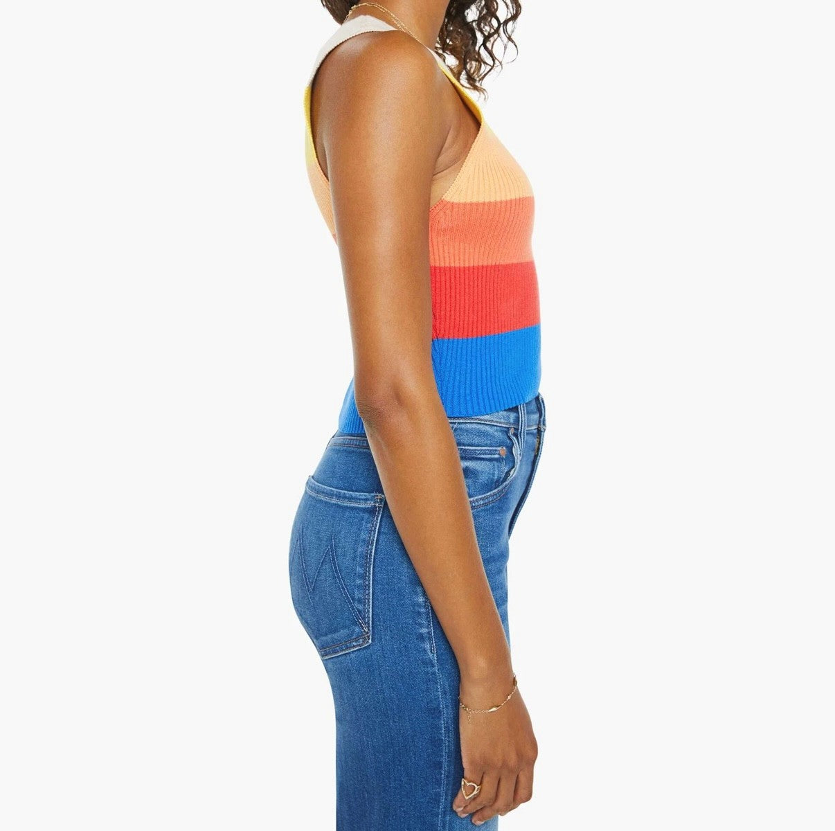 Mother The Round Neck Rib Tank