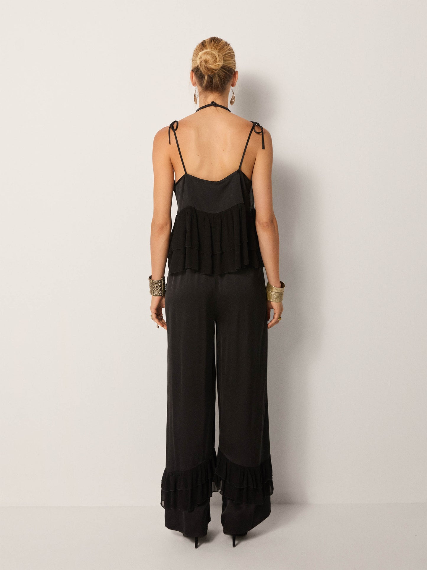 Maison Hotel Claire De Lune Nadine Blouse in Noir