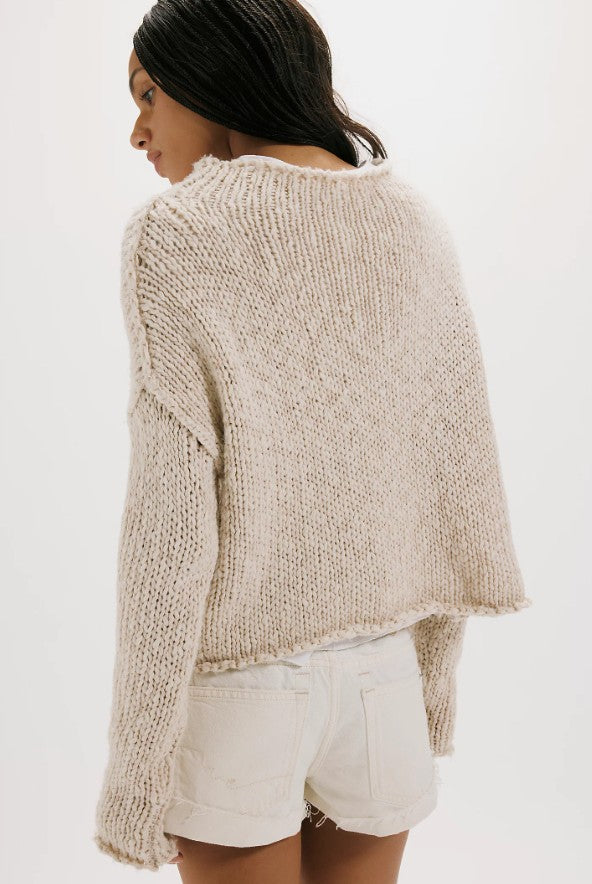 Free People Opal Sweater in Tea