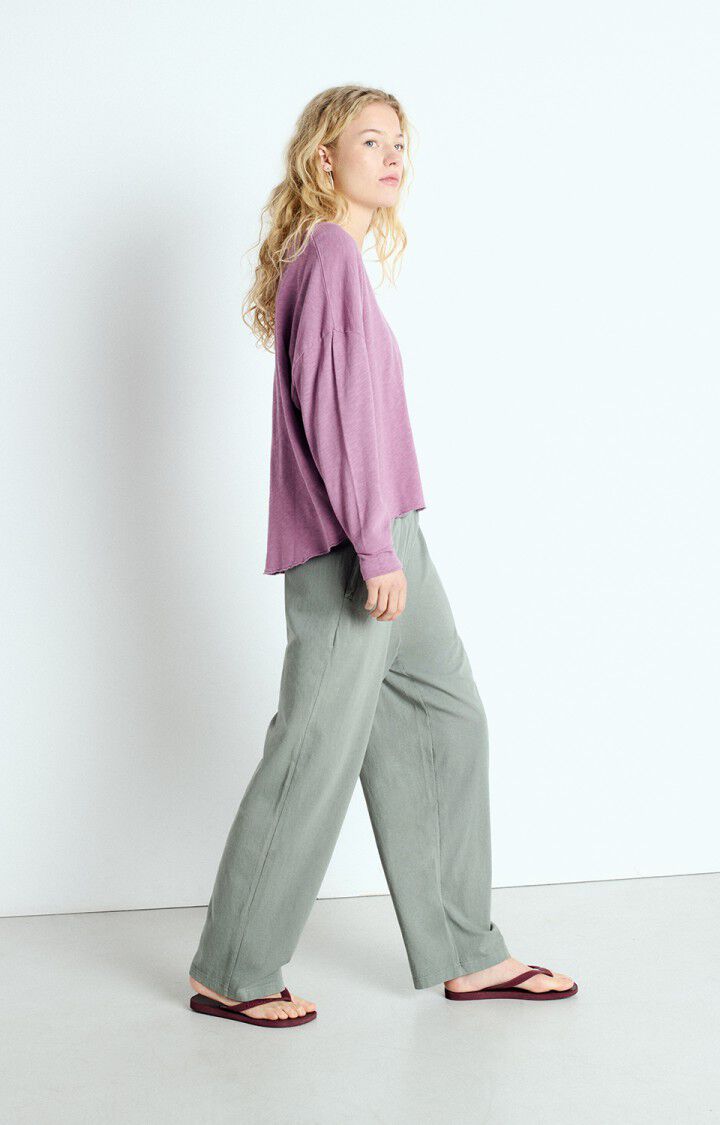 American Vintage Pants Grey Green