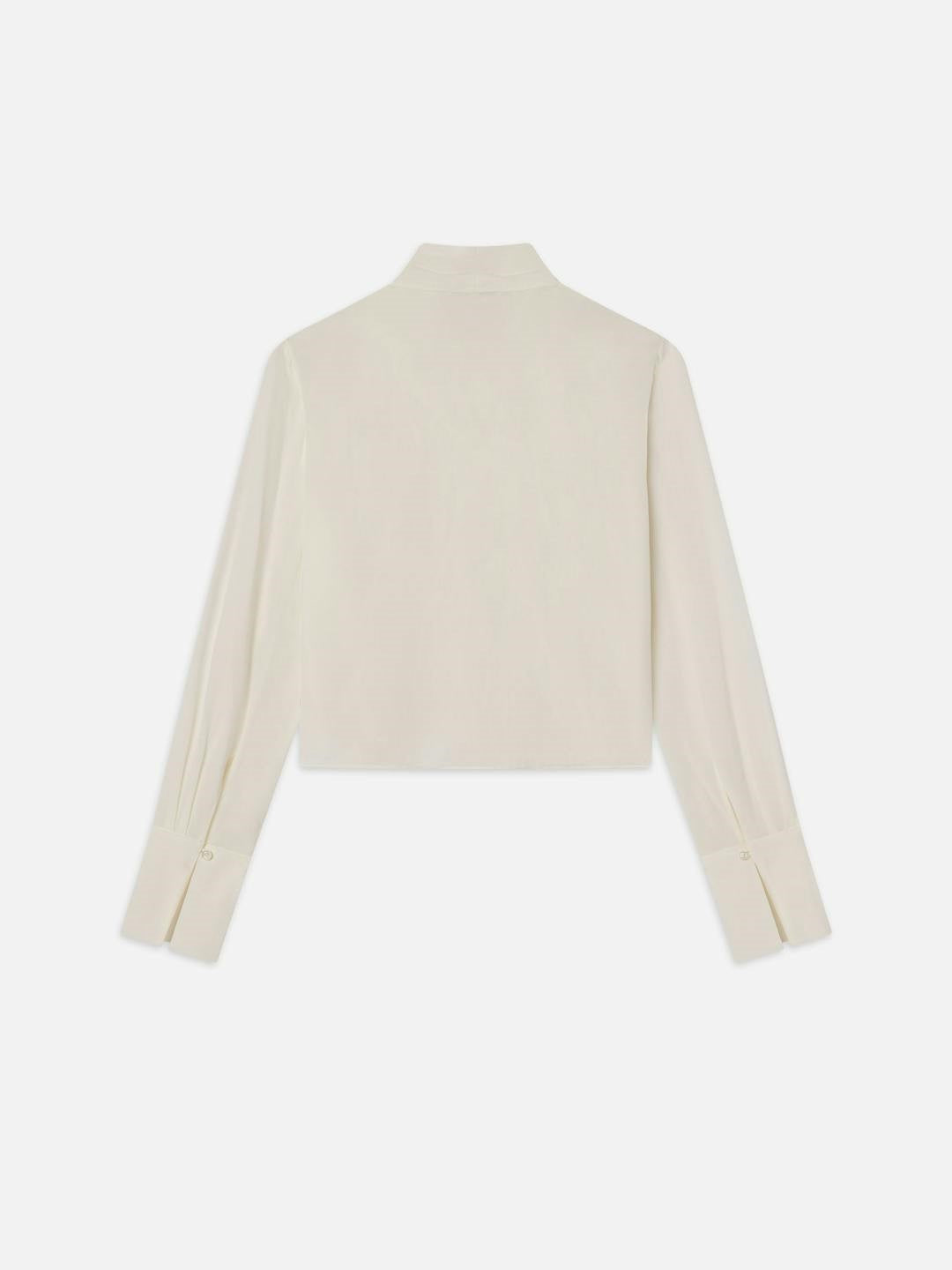 Frame Shawl Collar Blouse F-WP25WBL015-CR