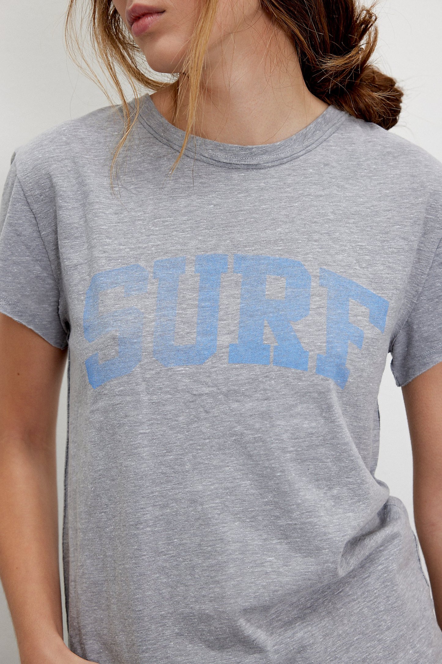 Free People Nina Tee Heather Gray
