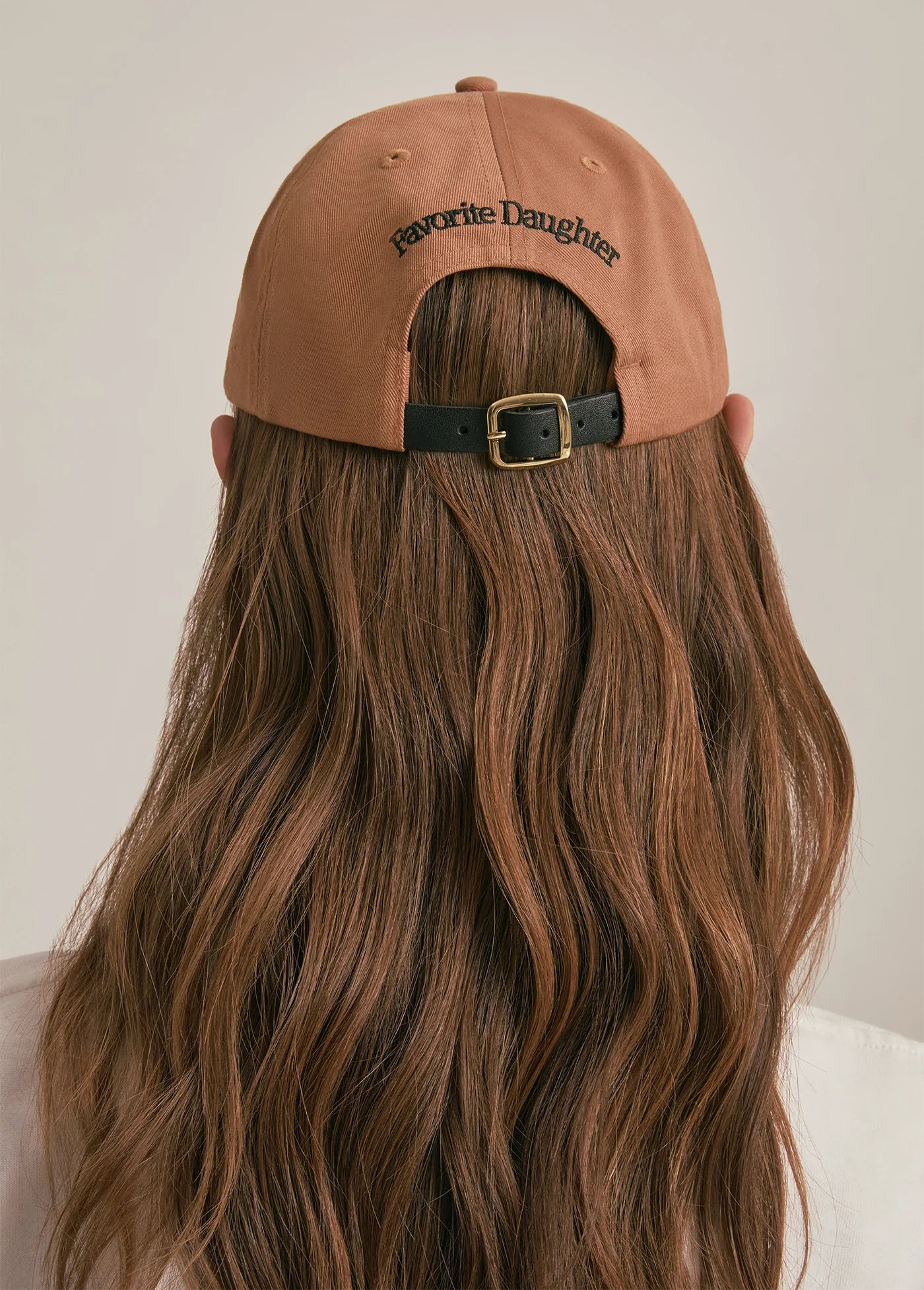 Favorite Daughter Leather Strap Baseball Cap