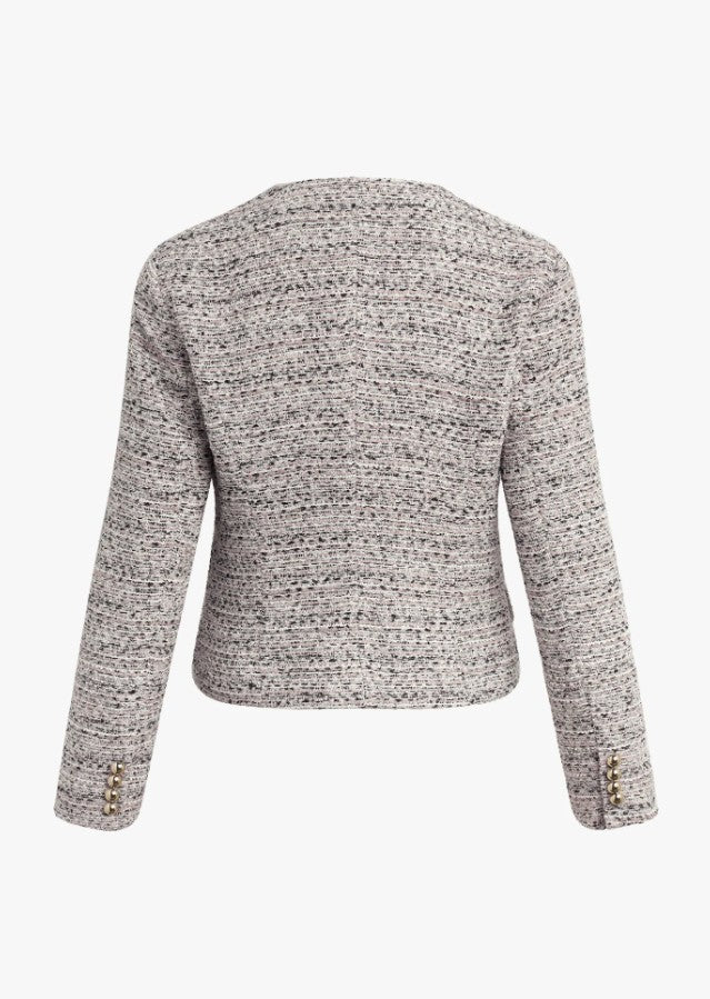 Favorite Daughter The Lady Jacket in Pink Tweed