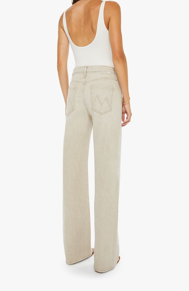 Mother The Dodger Sneak Jean in Caramel