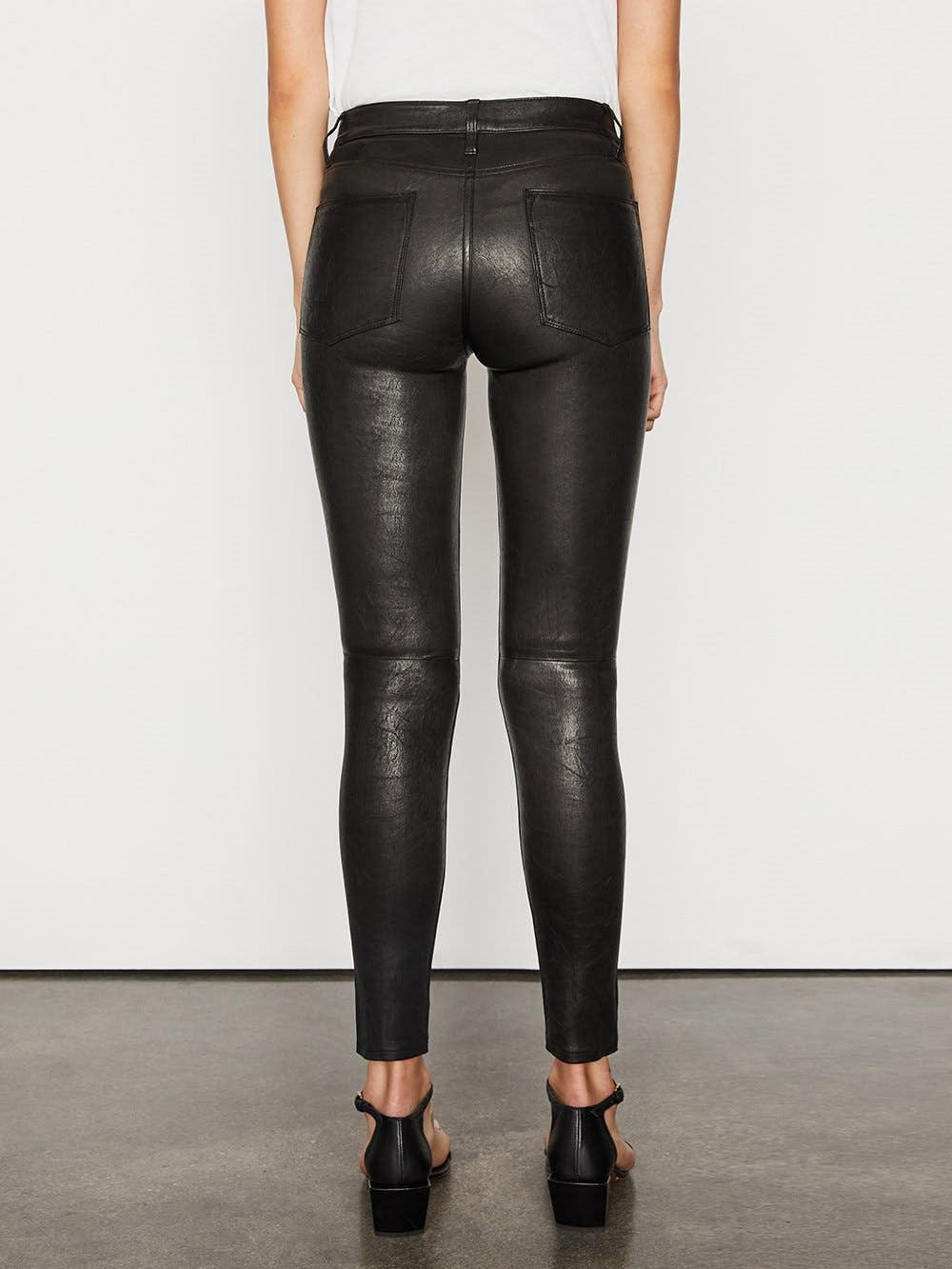 Frame Le High Leather