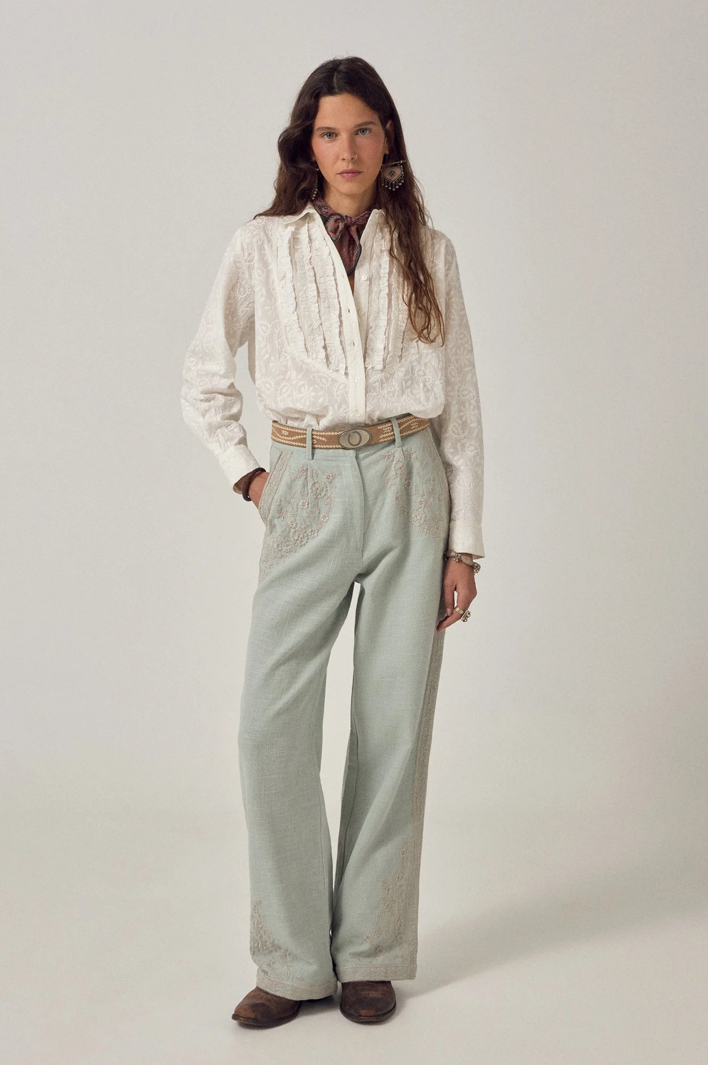 Maison Hotel Romantic Ameba Shirt in Full Moon