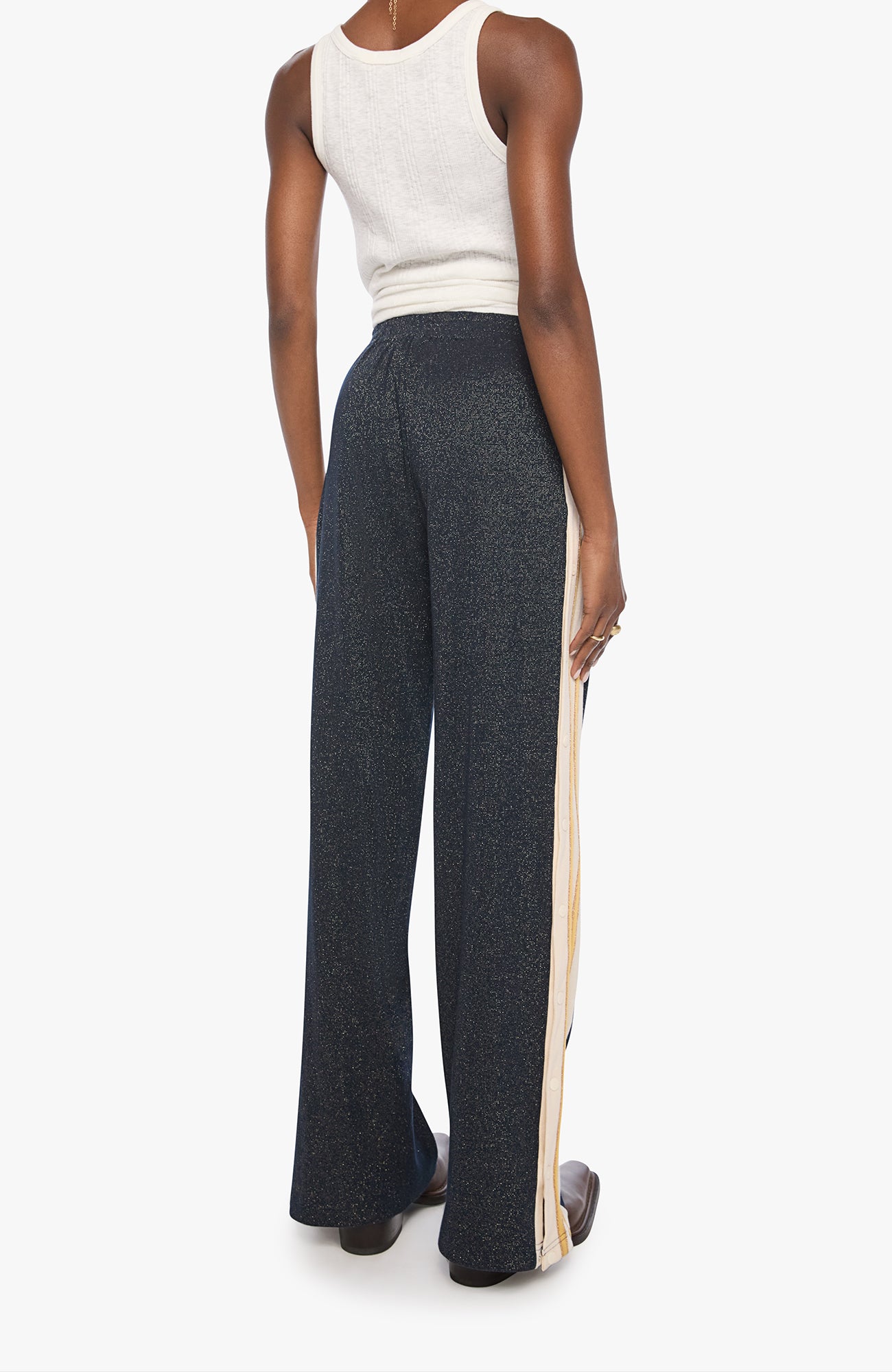 Mother Resealable Personal Best Sneak in Navy Cream