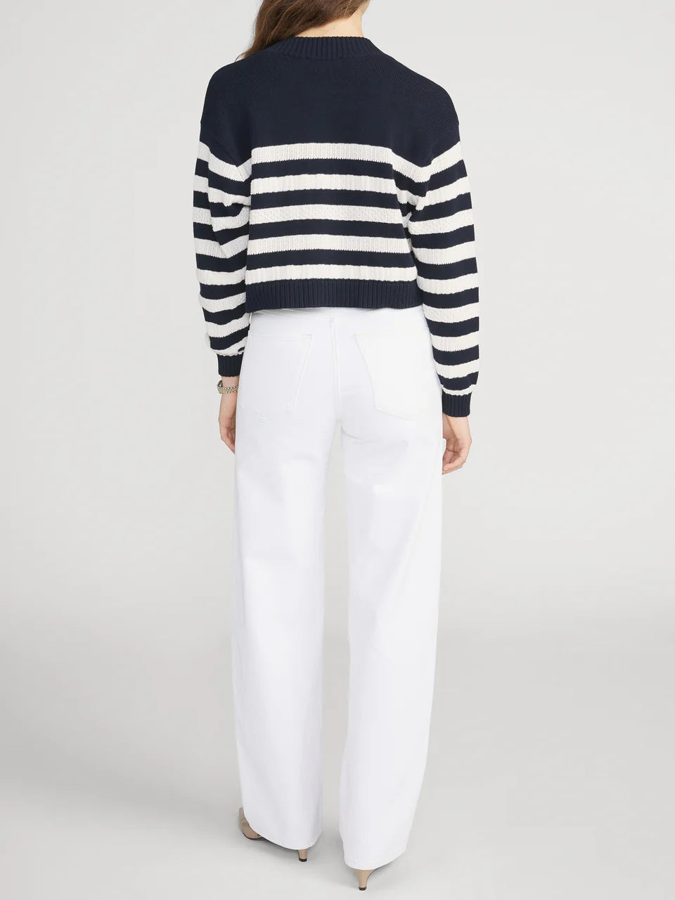 Frame The Variation Femme Cardi in Navy Multi