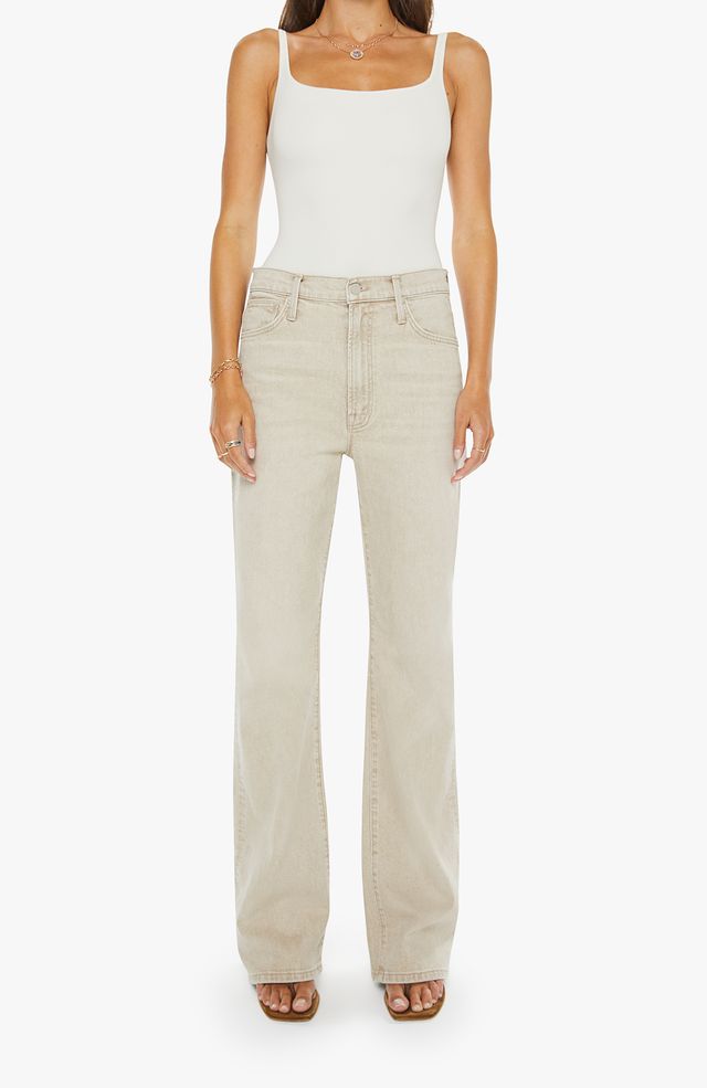 Mother The Dodger Sneak Jean in Caramel