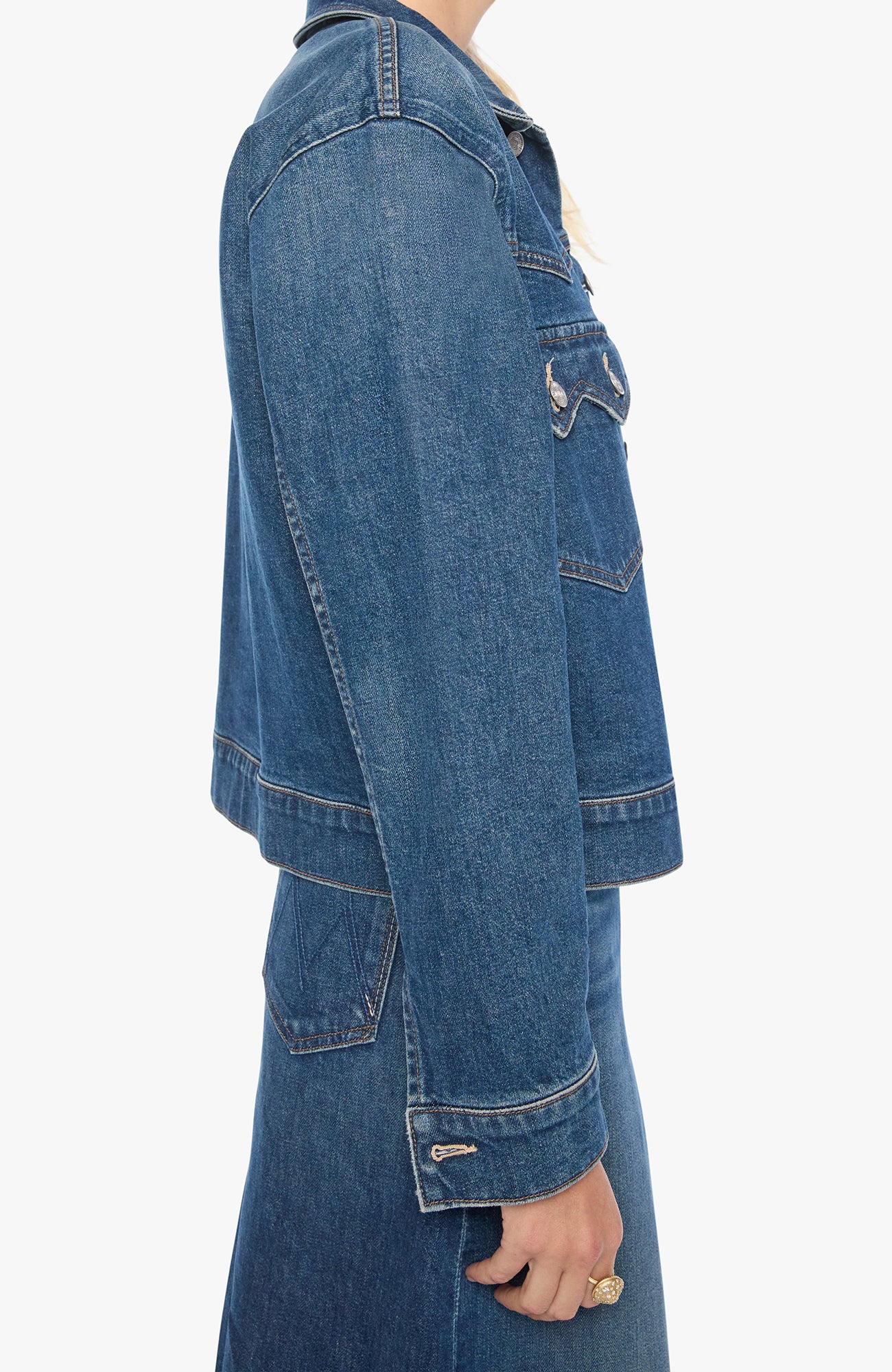 Mother The  Sawtooth Jacket in Bucka-Who?