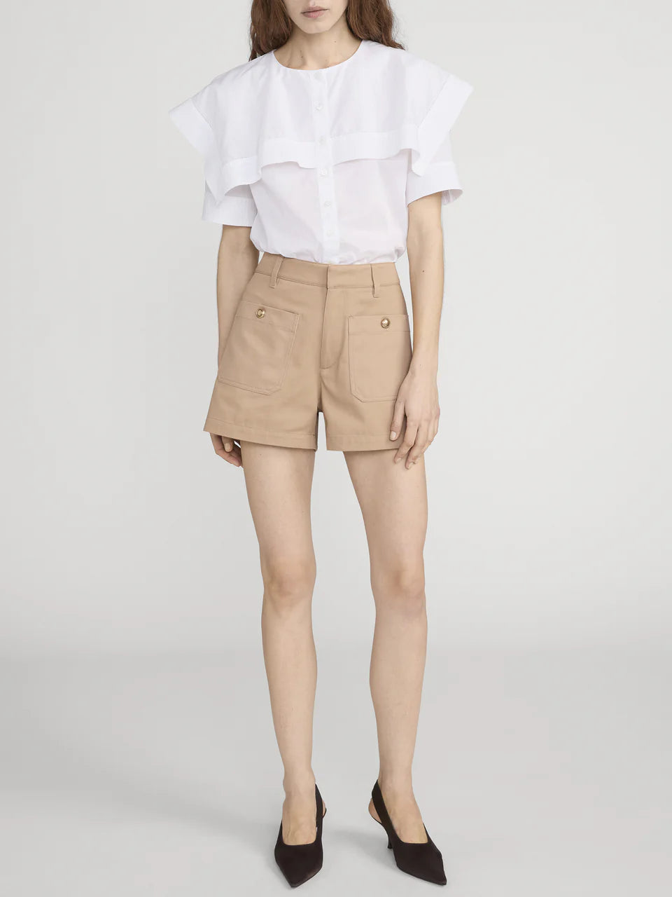 Frame The Cruise Short in Sand Dune
