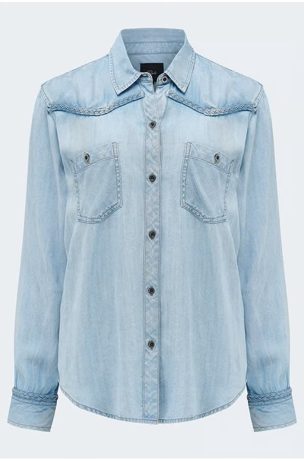 Rails Stasi Button Down Medium Cloud Wash