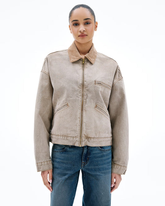 SLVRLAKE Camden Garage Jacket in Sedona