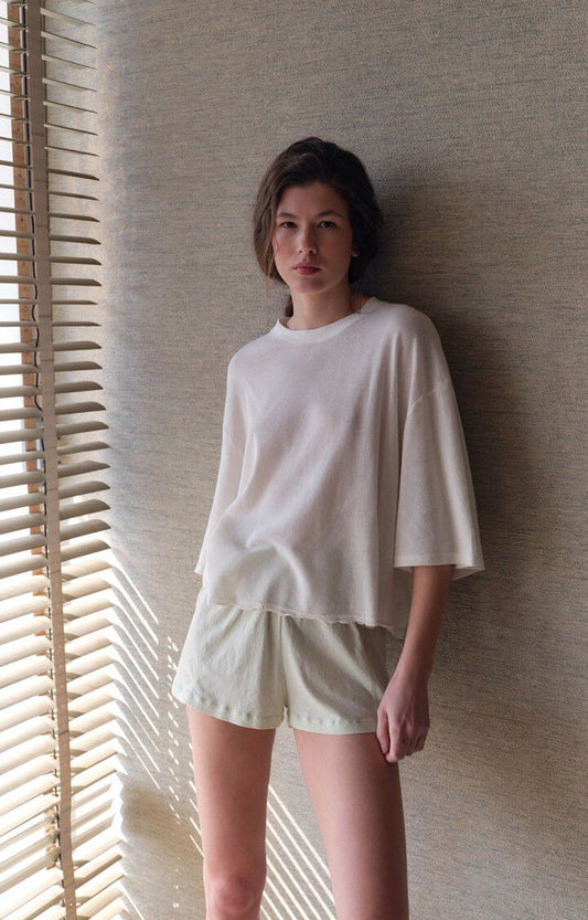 American Vintage  T-Shirt in Ecru