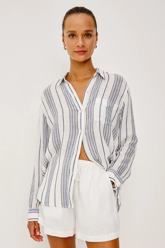Rails Charli Shirt in Salino Stripe