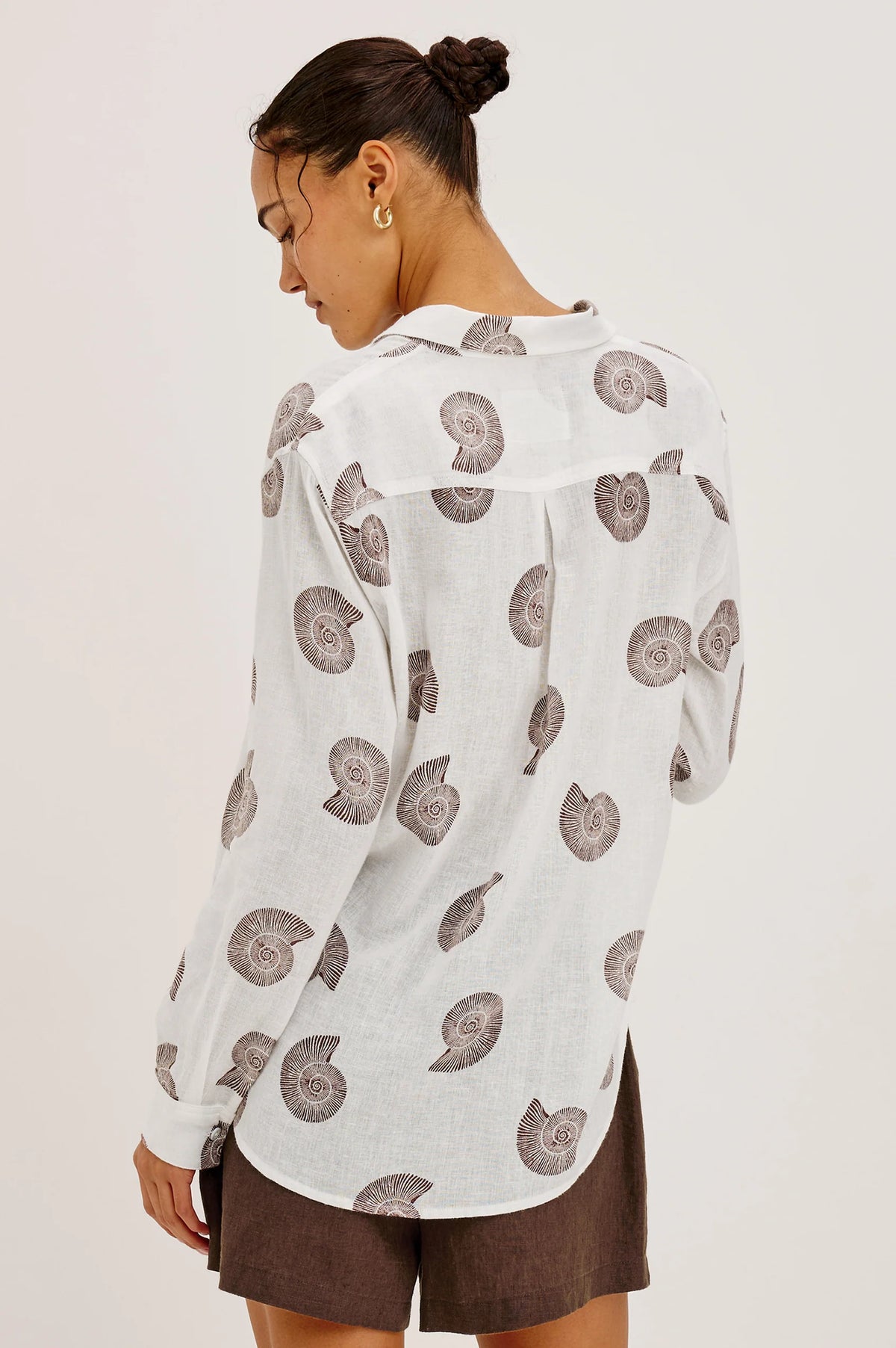 Rails Charli Shirt in Spiral Shells