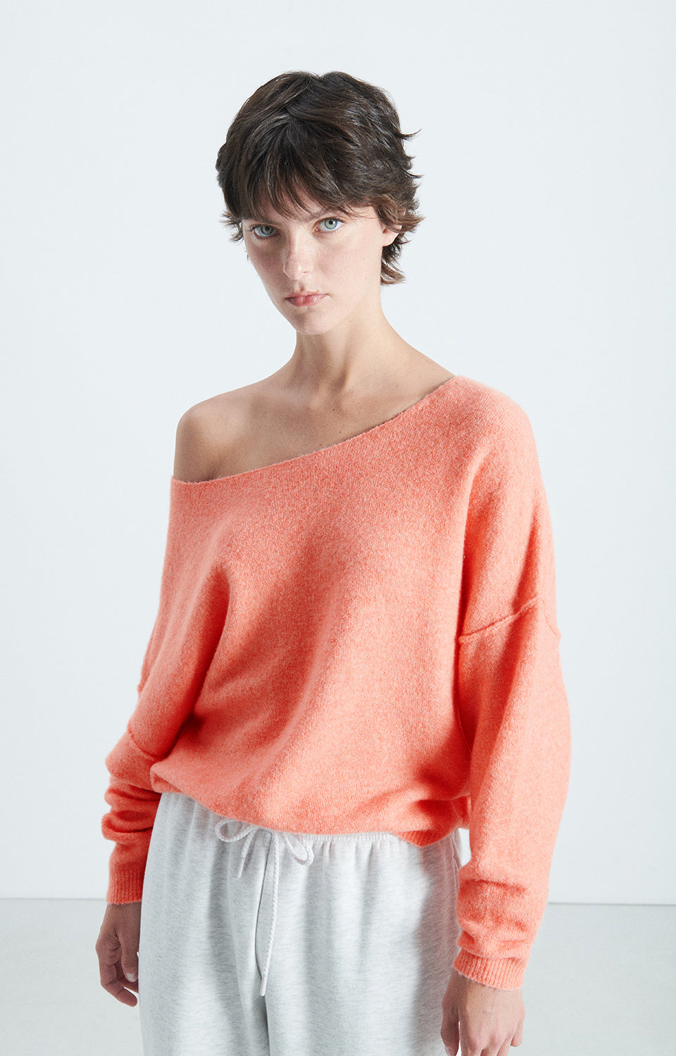American Vintage Pullover in Guava Melange