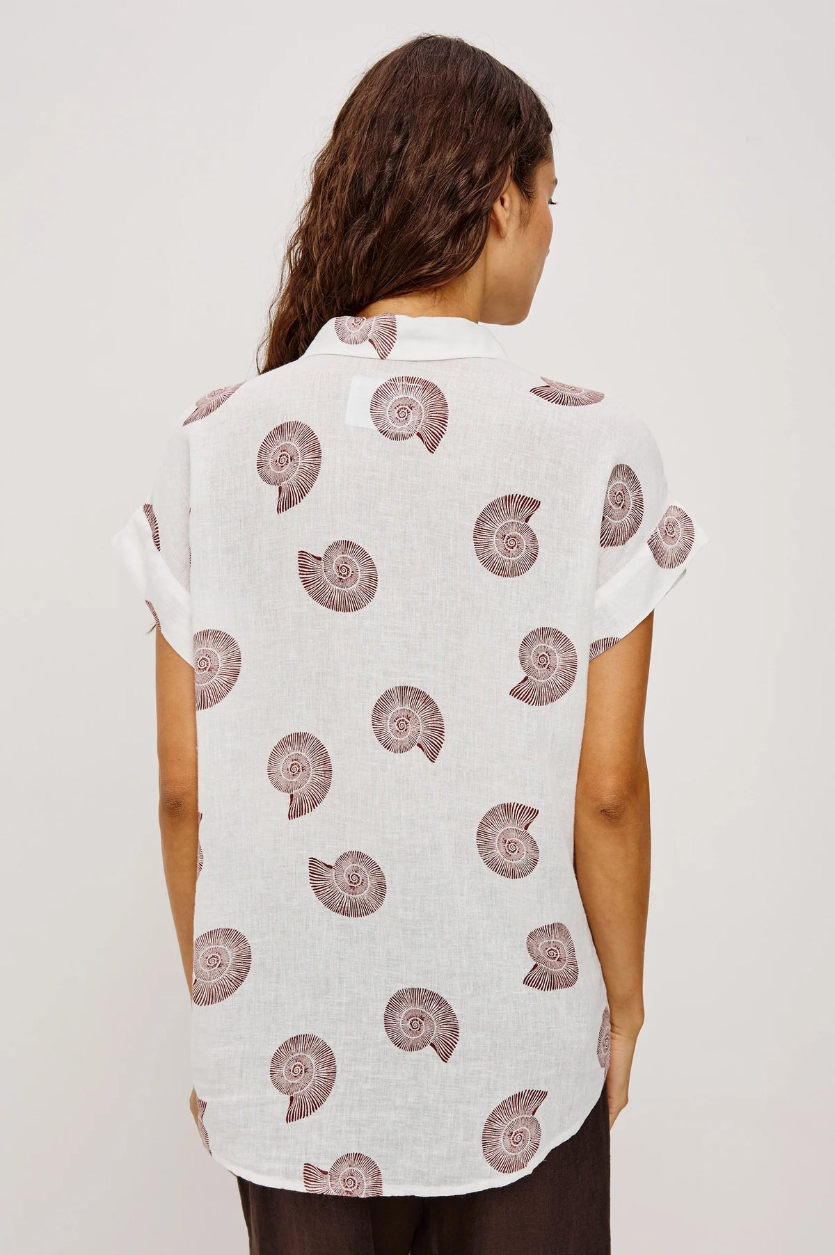 Rails Farrah Shirt in Spiral Shells