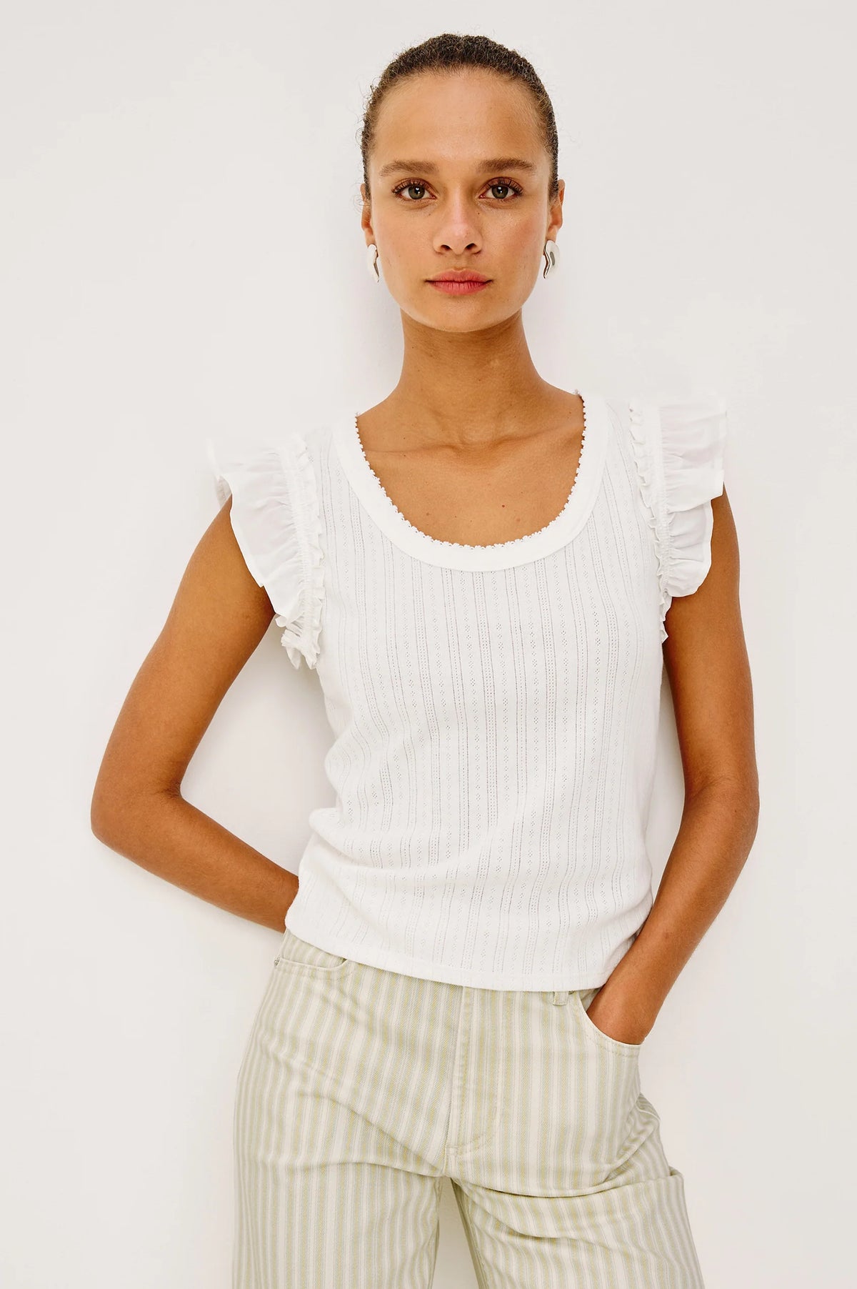 Rails Giovanna Top in White