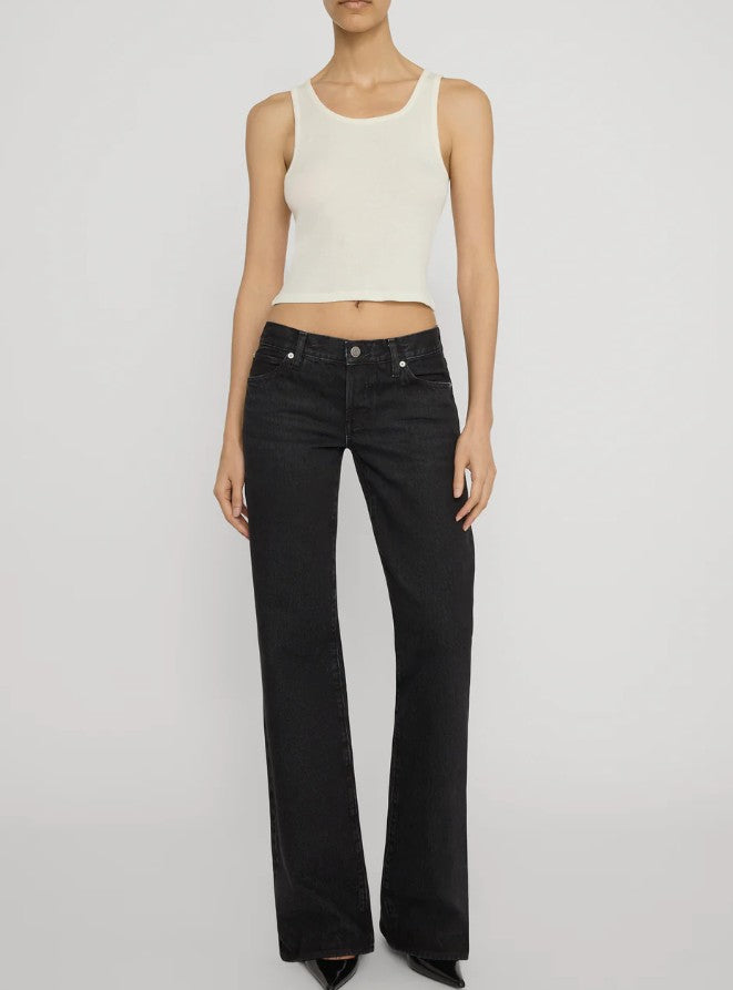 Frame The Gray Jean in Black