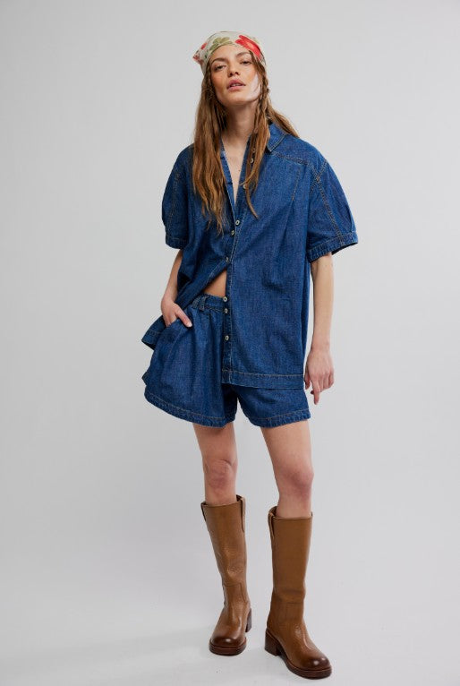 Free People Griselda Set in Sea Dream