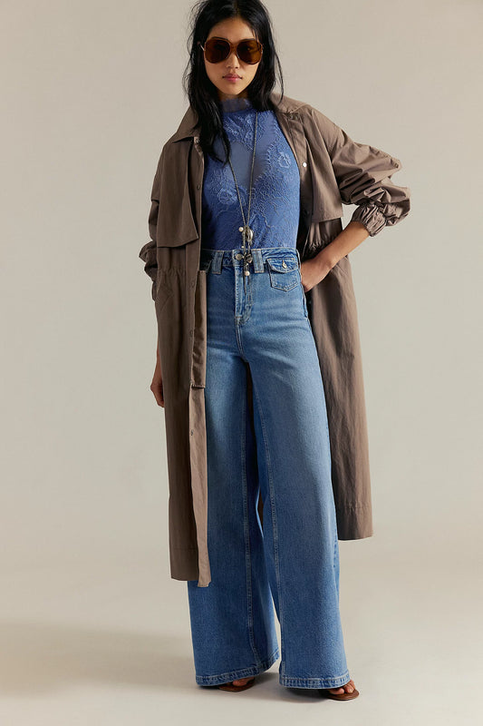 Free People Kellee High Rise Palazzo