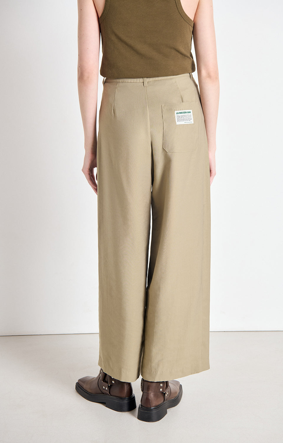 American Vintage Pants in Oak Tree