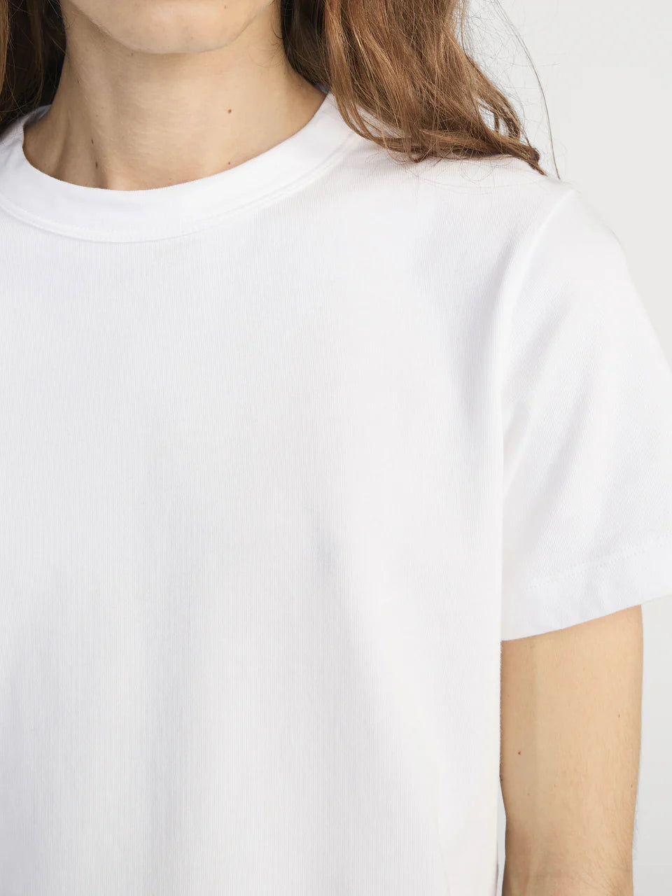 Frame The Boxy Tee in White