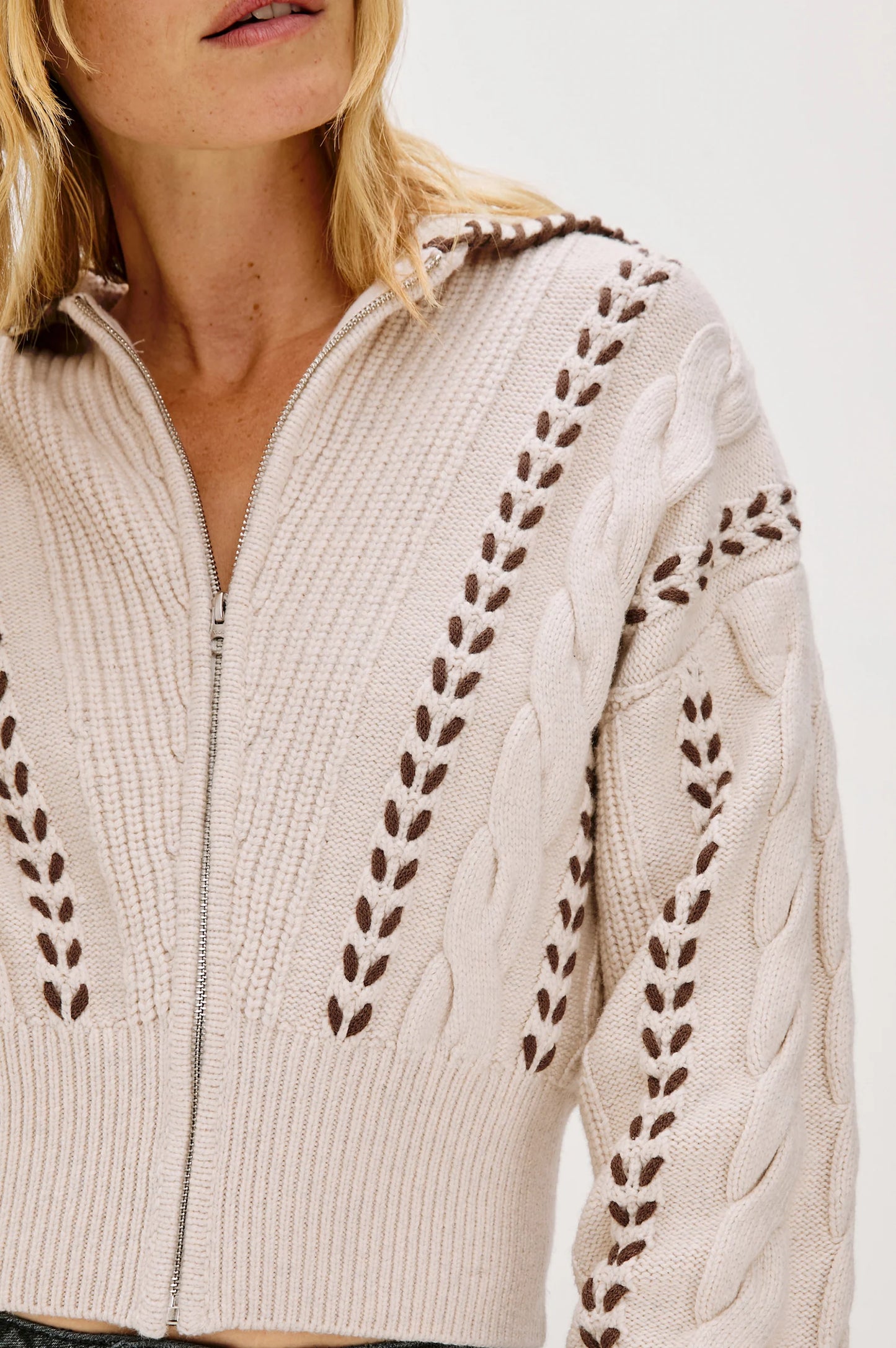 Rails Lune Zip Up Sweater