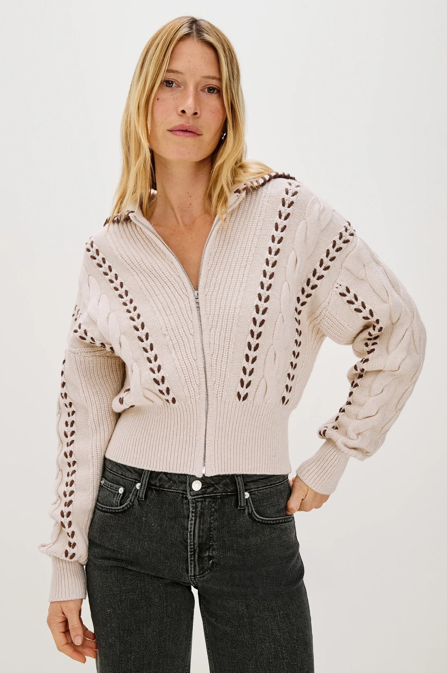 Rails Lune Zip Up Sweater