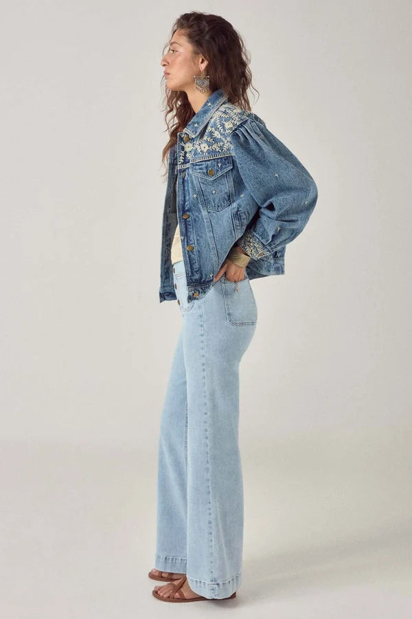 Maison Hotel Loretta Jacket in Blue Haze