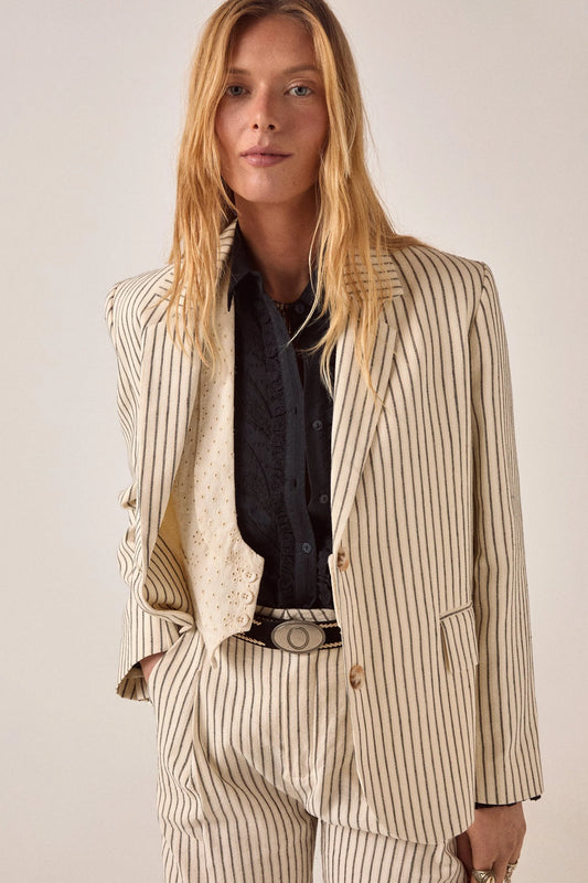 Maison Hotel Capri- Blazer in Shell