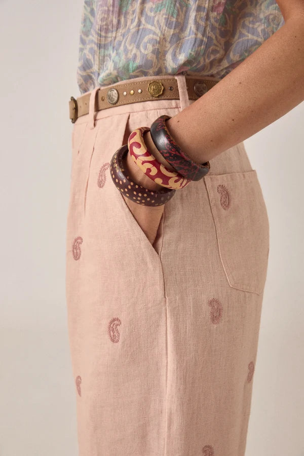 Maison Hotel Otto Pant in Antique Blush