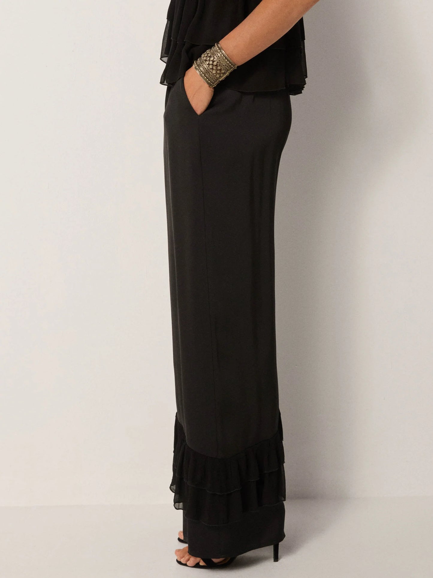Maison Hotel Claire De Lune Lucia Pant in Noir