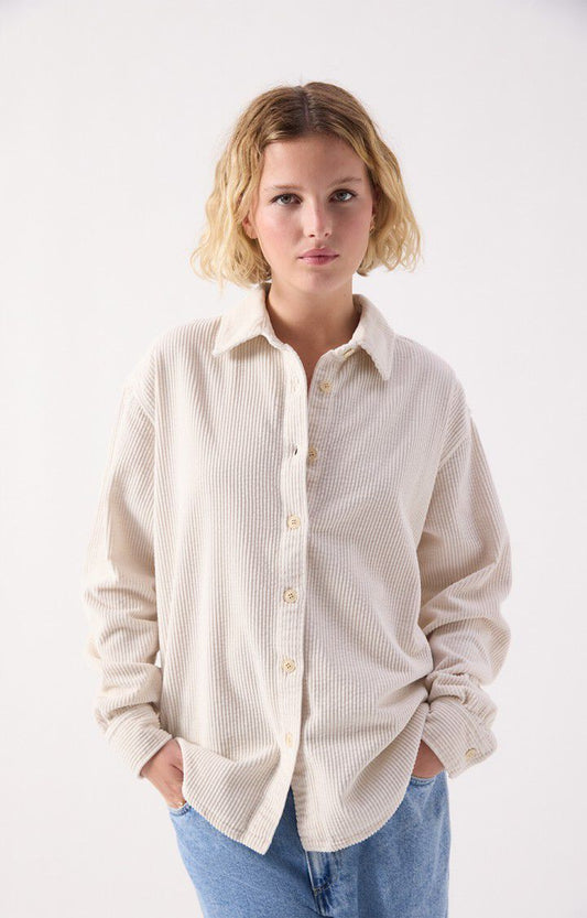 American Vintage Shirt in Vintage Ecru