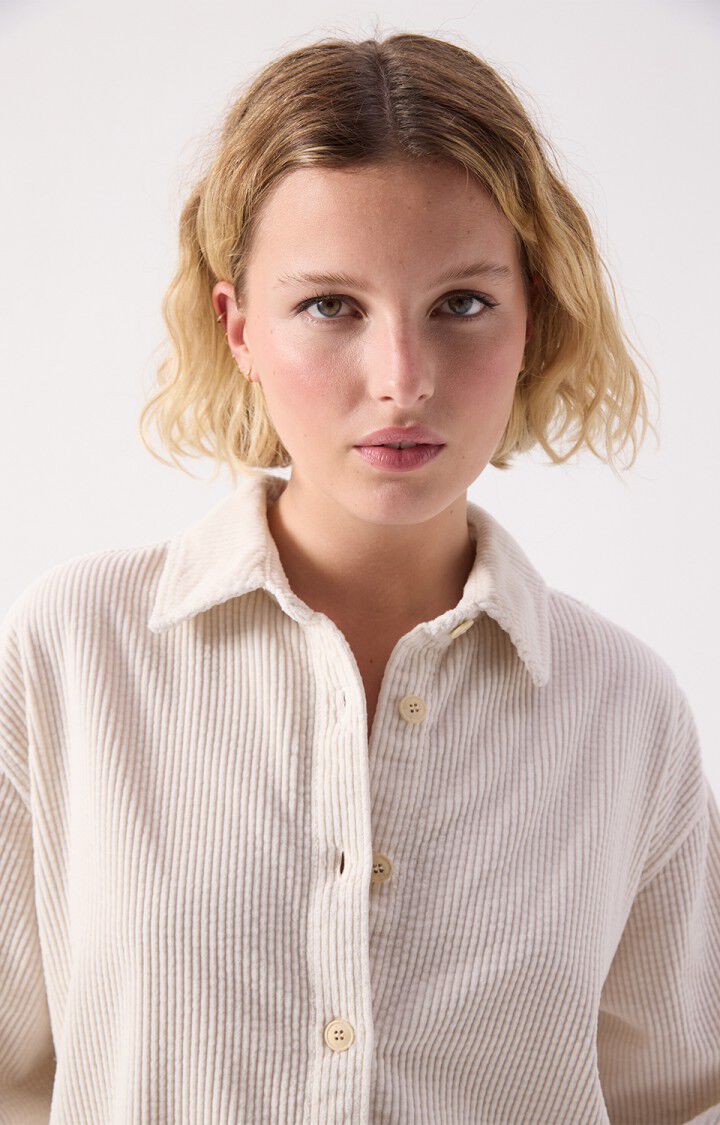 American Vintage Shirt in Vintage Ecru