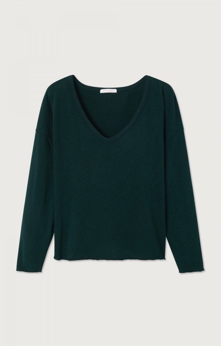American Vintage L/S T-shirt in Vintage Cypress