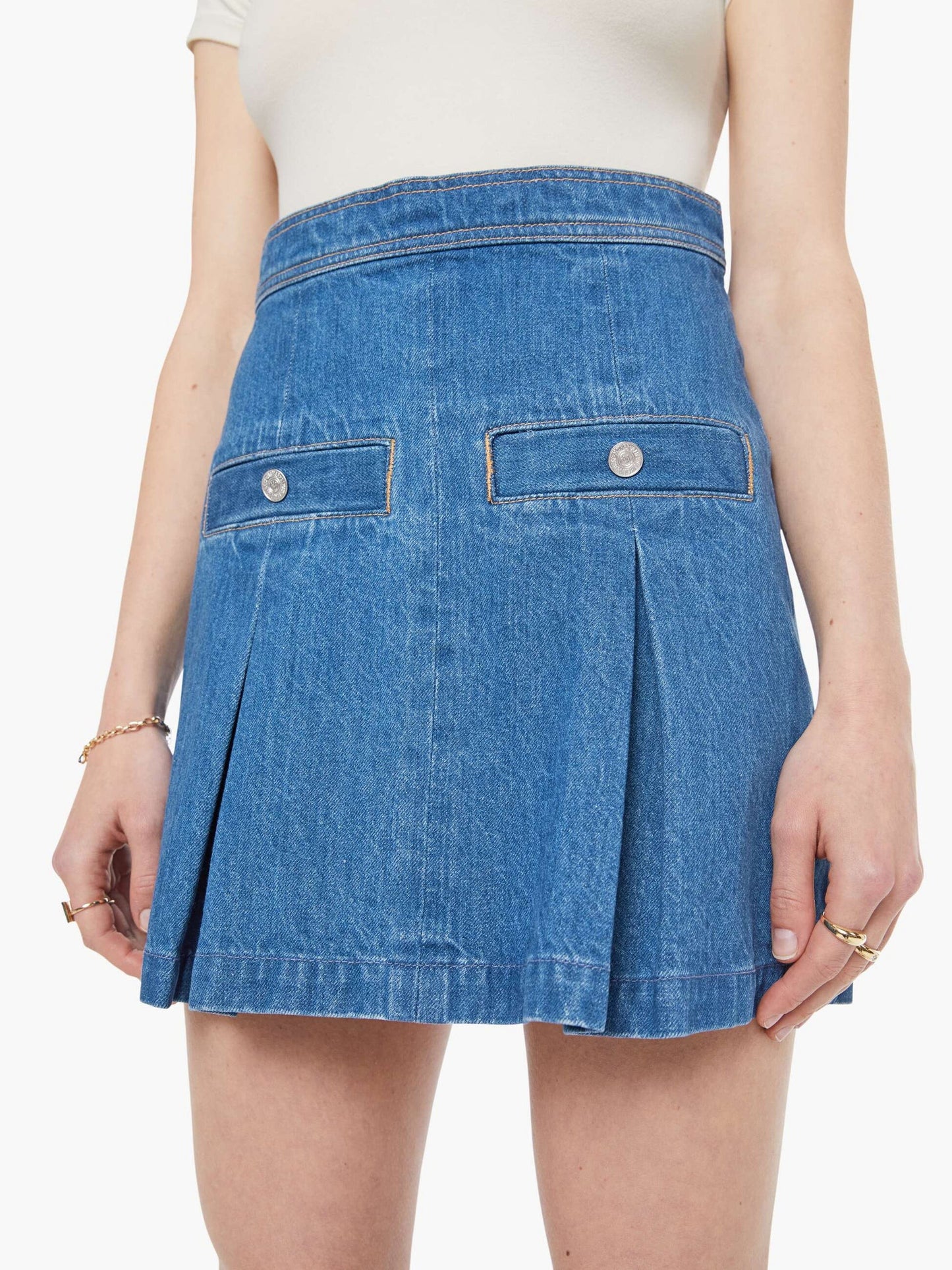Mother The Take In Interest Skirt