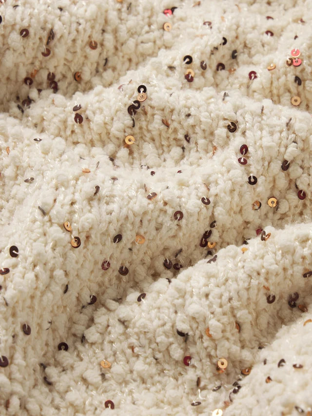 Frame The Confetti Sweater in Cream
