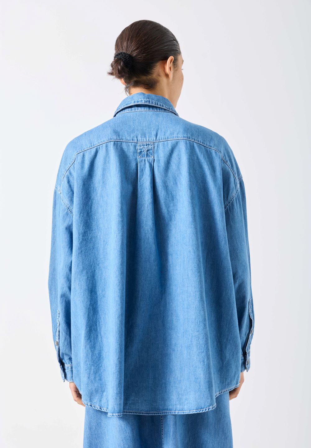 American Vintage Shirts in Medium Blue
