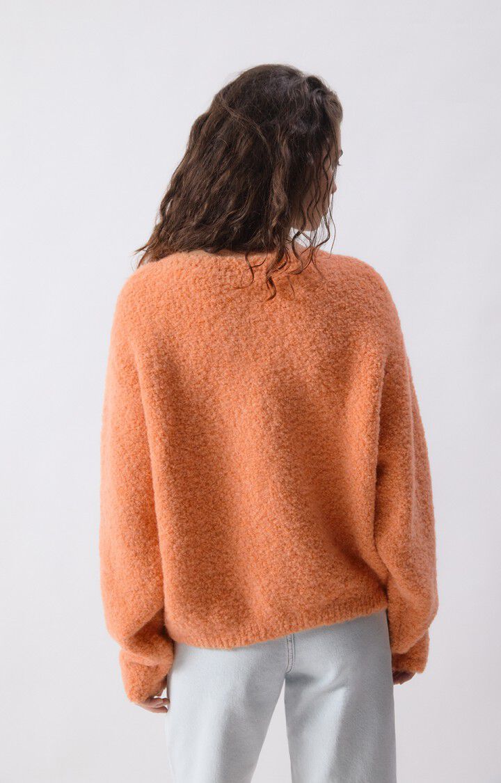 American Vintage Cardigan in Nude Melange
