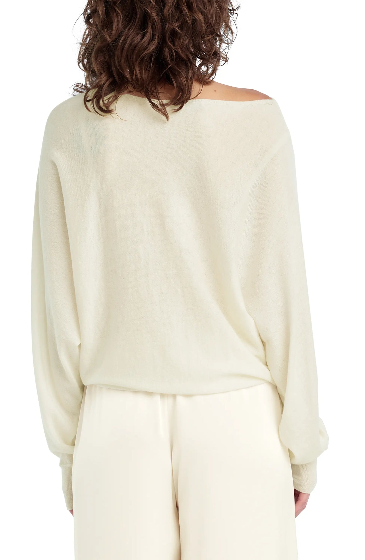 Favorite Daughter The Effortless Sweater in Ivory
