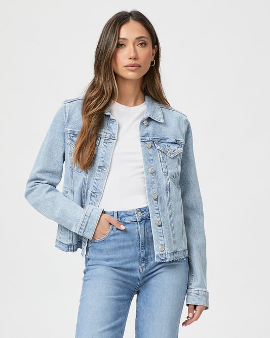 Paige Rowan Jacket Leelah Distressed