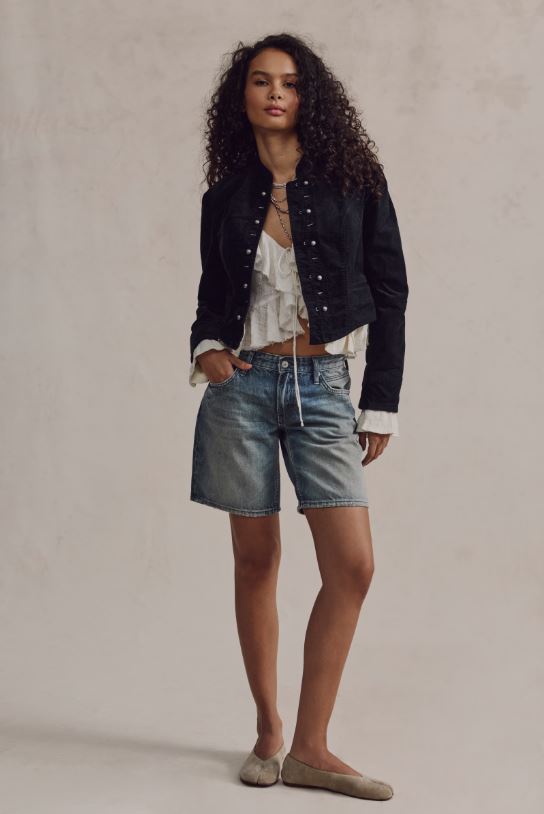 Free People Cloud Nine Blazer in Black