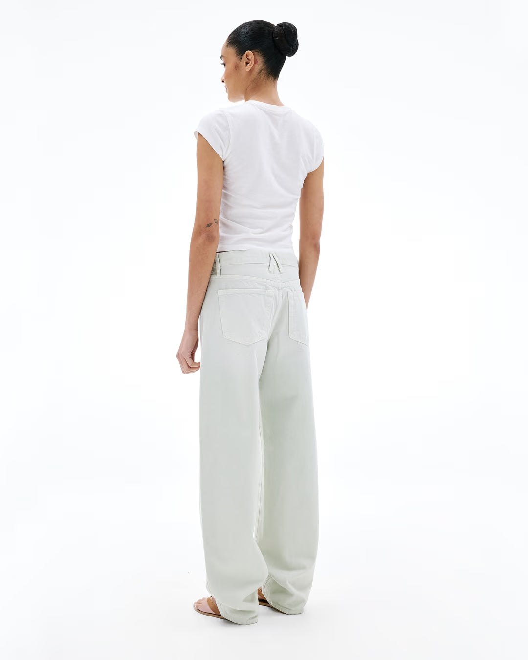SLVRLAKE  Tess Long in Vintage Aloe