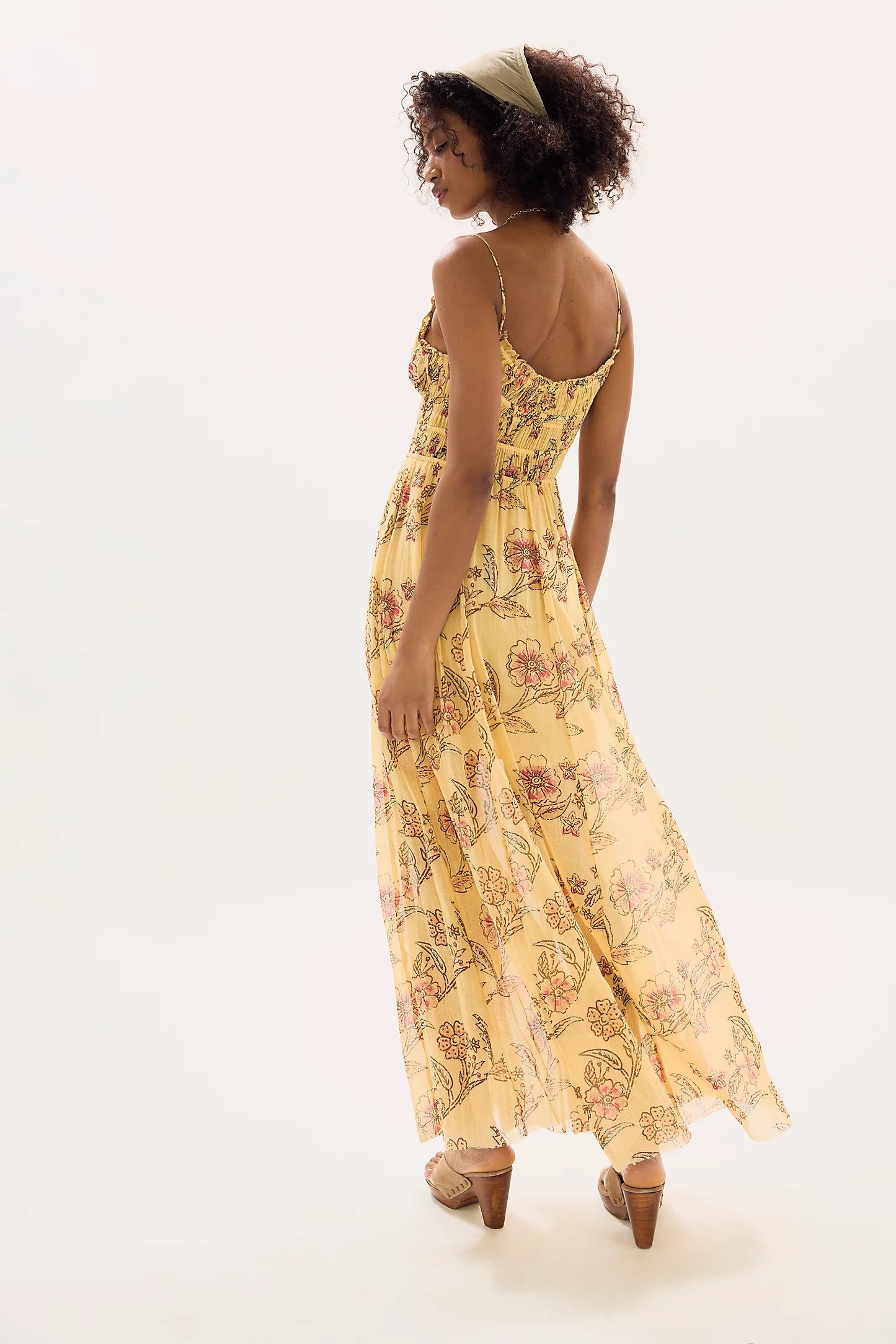 Free People One Ciela Dress in Vanilla Custard