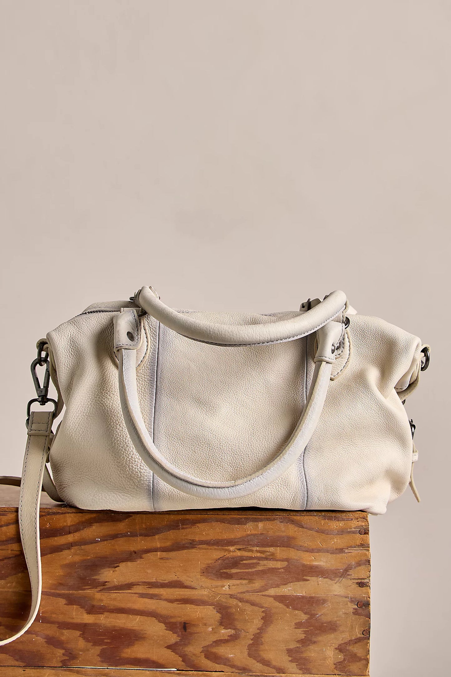 Free People WTF Baby Emerson Tote Bag in Salt