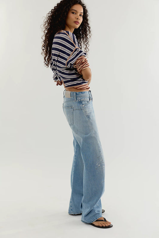 Free People Fable Twisted Jean in Art School
